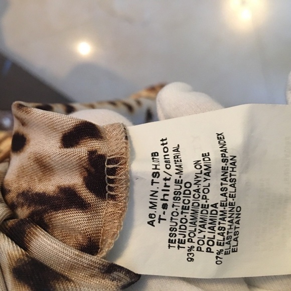 MAX MARA LEOPARD PRINT TOP SIZE S - Picture 5 of 5